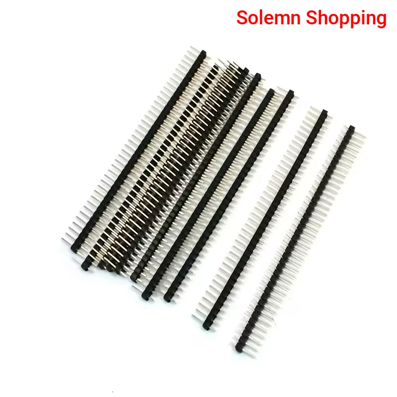 Male and Female Pin Header Connector 40Pin Breakaway Pin Header and PCB Board Pin Header 22Pcs