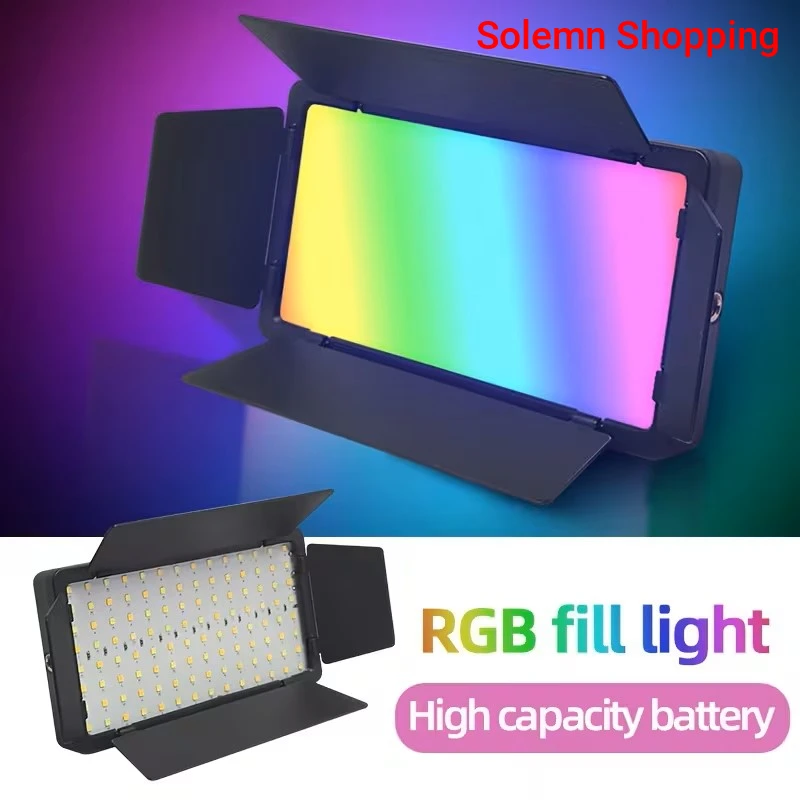 6-Inch Leaf Clip Light, LED Square Ring Light