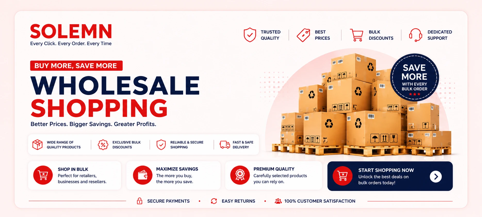 Solemn Shopping promo