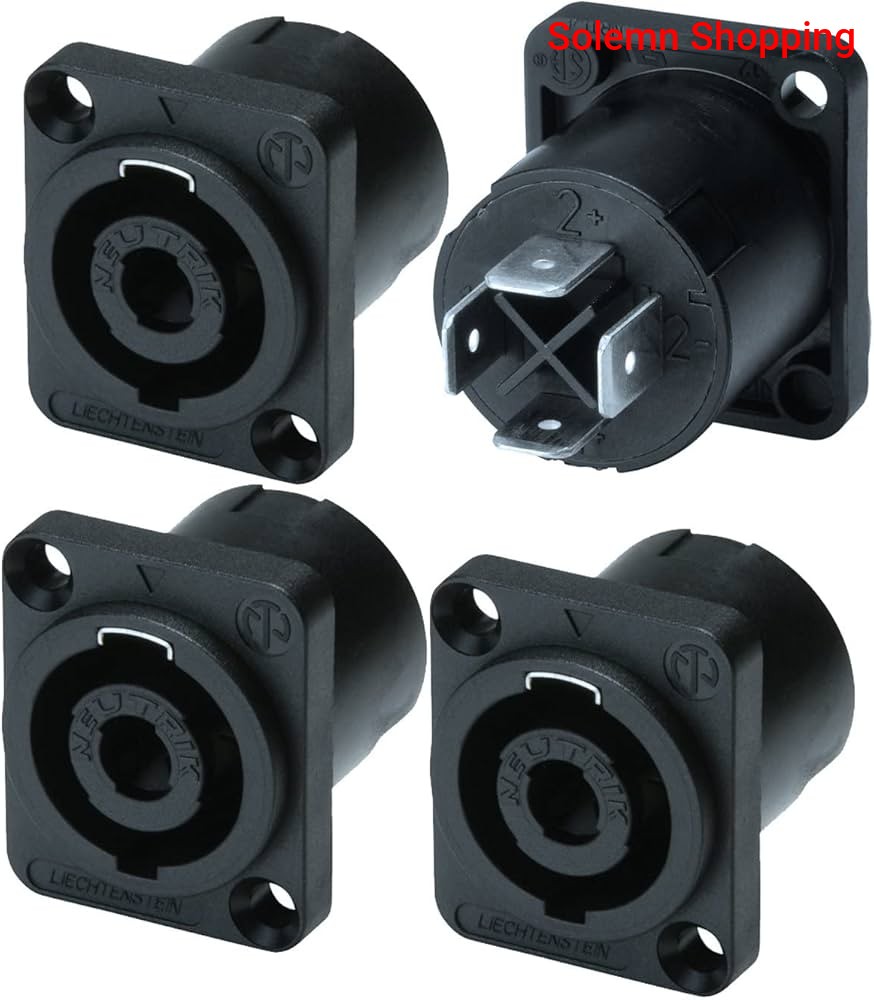 Speakon Speaker/Amplifier Plug Sockets