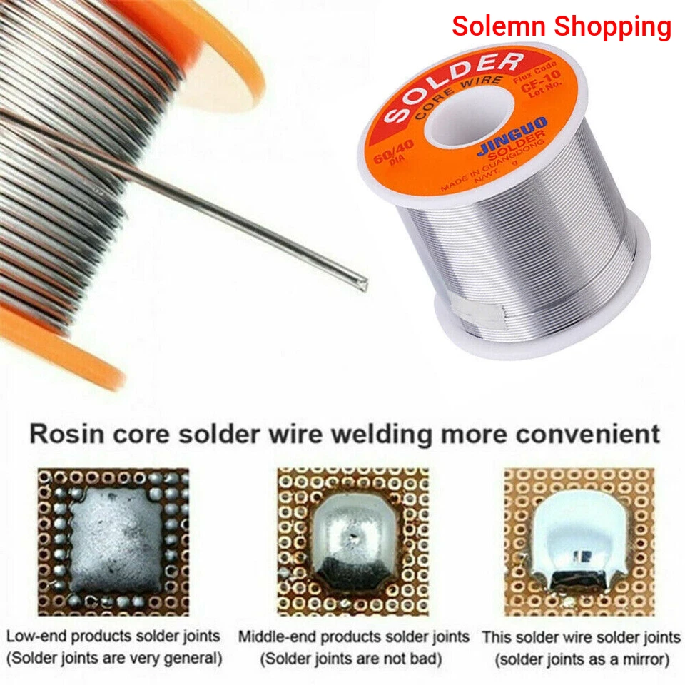 Solder Wire Lead   -  1 Yard Measurement Per Cut