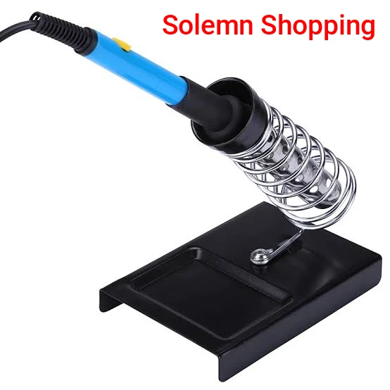 Portable Soldering Frame with 3 Cleaning Pad, Welding Solid Metal Bracket