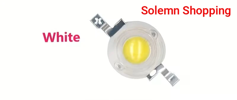 3V-3.4V 1W Ultra-Bright Diode LED Beads light, Cool White
