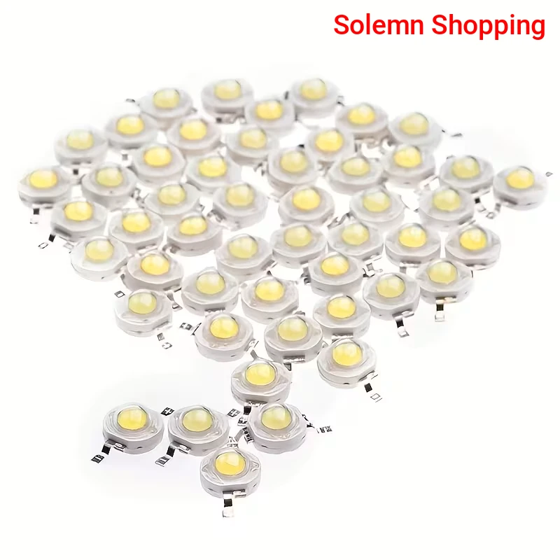 3V-3.4V 1W Ultra-Bright Diode LED Beads light, Cool White