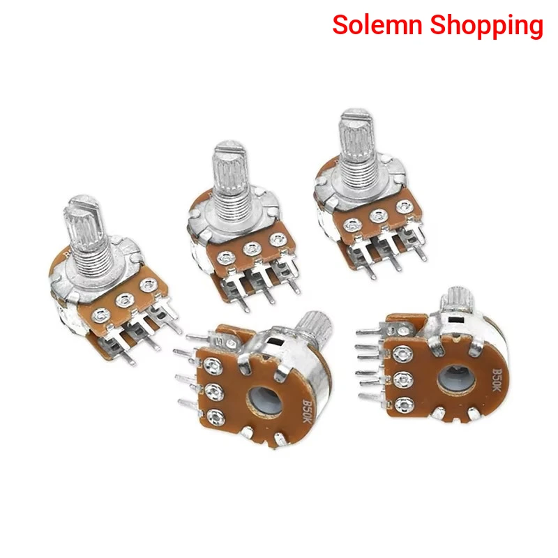 Dual 6Pin B50K Ohm Potentiometer