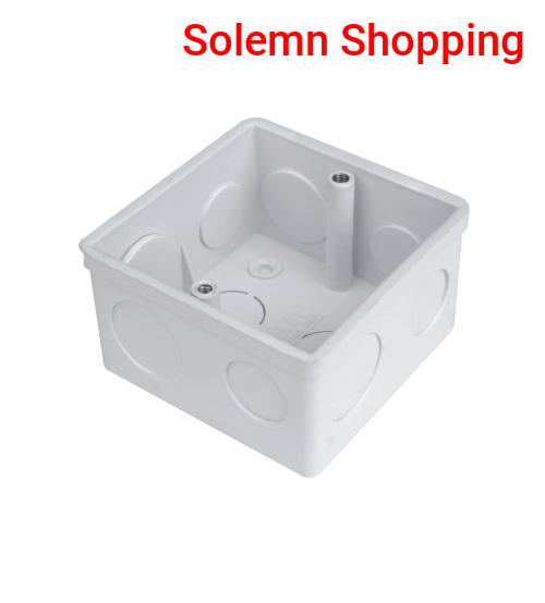 4X4 PVC Partress Box - Pastic