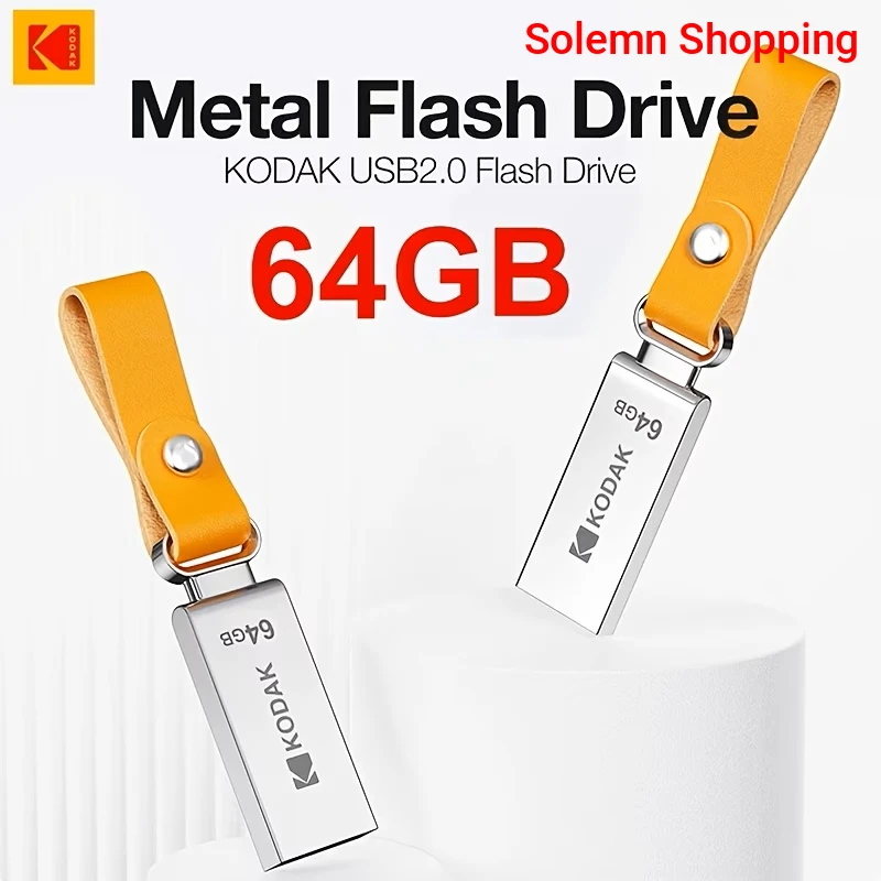KODAK K122 Metal USB Flash Drive 64GB USB 2.0 Pen