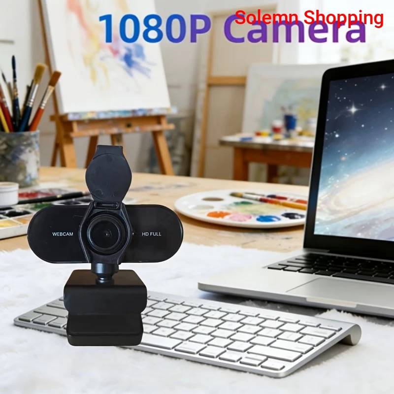 Driver-free 1080P Network Camera (built-in Microphone), USB Computer Camera