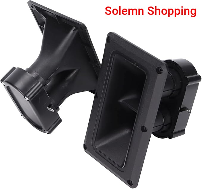 Automotive Line Super Piezo Tweeter, 300W, 8 Ohms, Dual Cone, High-Power Heavy-Duty Car Audio Speaker System, 2 Pack