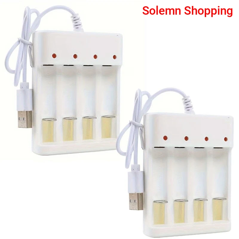 36V USB Compact Safe Rechargeable Battery Charger with Short Circuit Protection