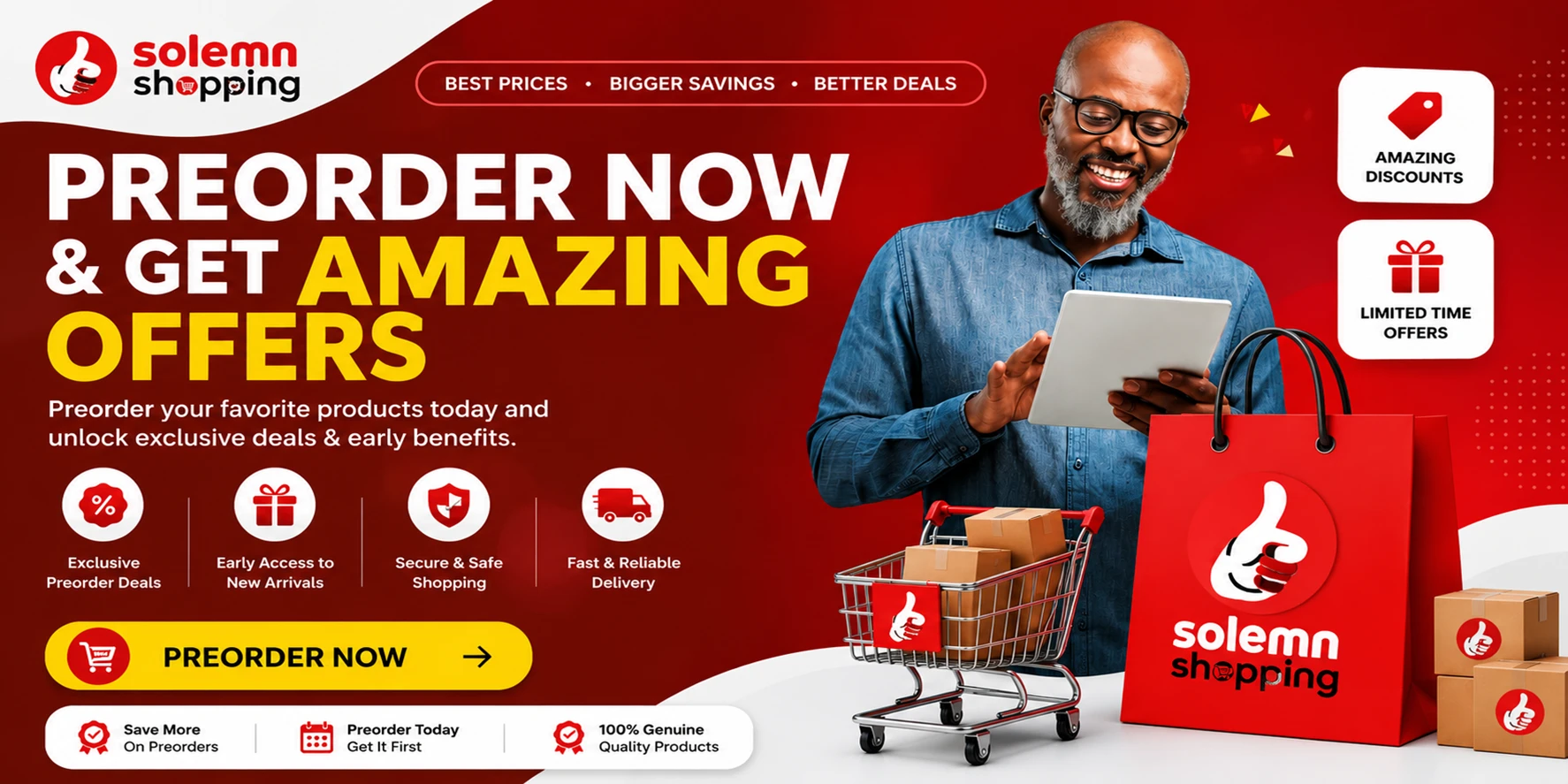 Solemn Shopping promo