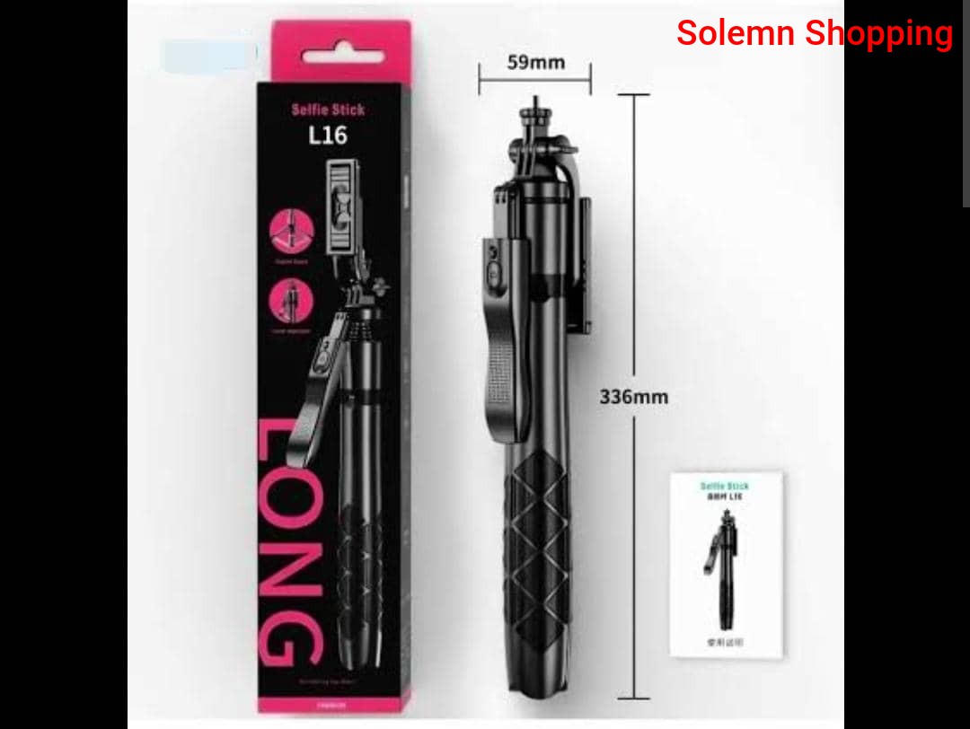L16 Selfie Stick/ Tripod, Bluetooth, Mobile