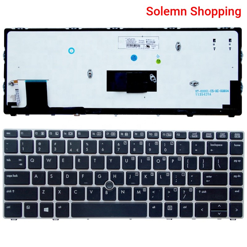 HP 9470m and 9480m Laptop Keyboard