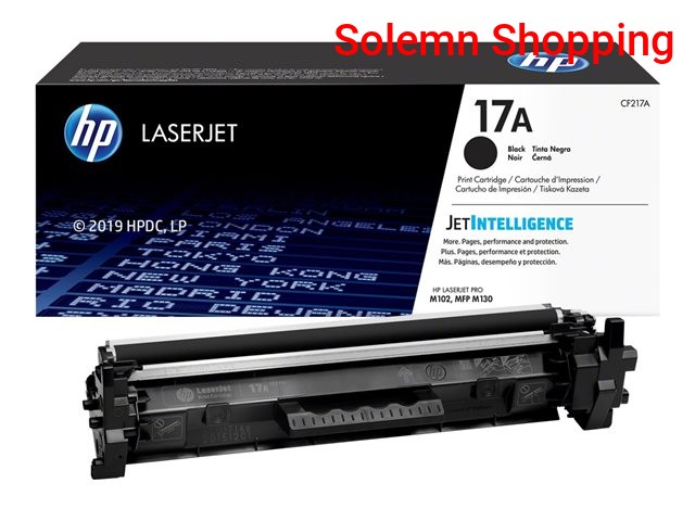 17A Toner Printer Cartridge Black
