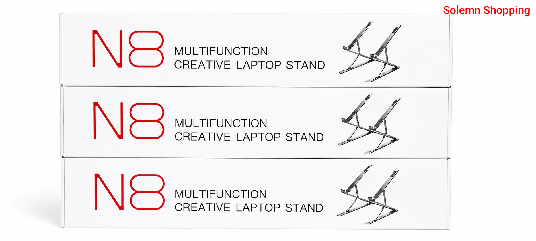 N8 Multifunction Foldable Laptop Stand Up 8  To 17.3" Alloy Aluminum