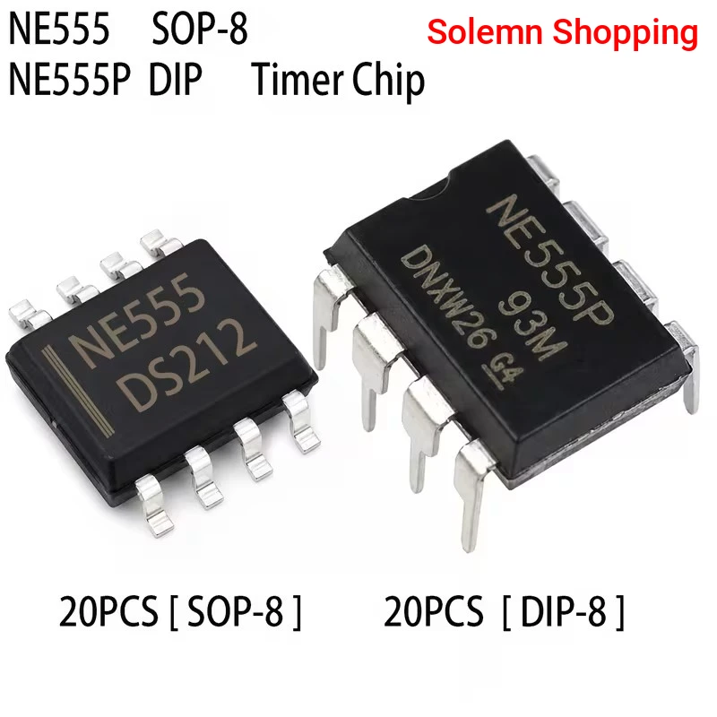 NE555 NE555P SOP-8 DIP-8 Timer IC