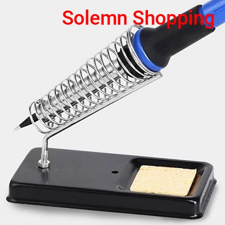 Portable Soldering Frame with 3 Cleaning Pad, Welding Solid Metal Bracket